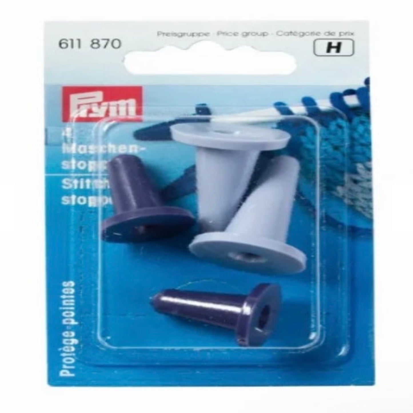 Prym pindebeskyttere 2-7 mm, 4 stk