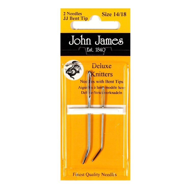 John James Deluxe strikkenåle 2 stk