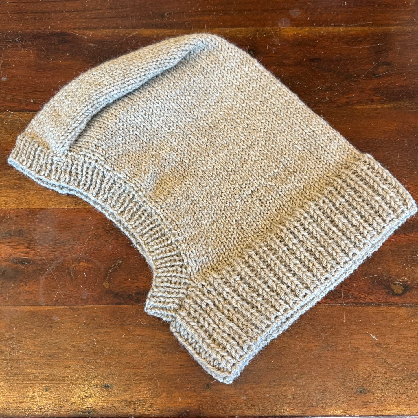 Woolly Balaclava i beige