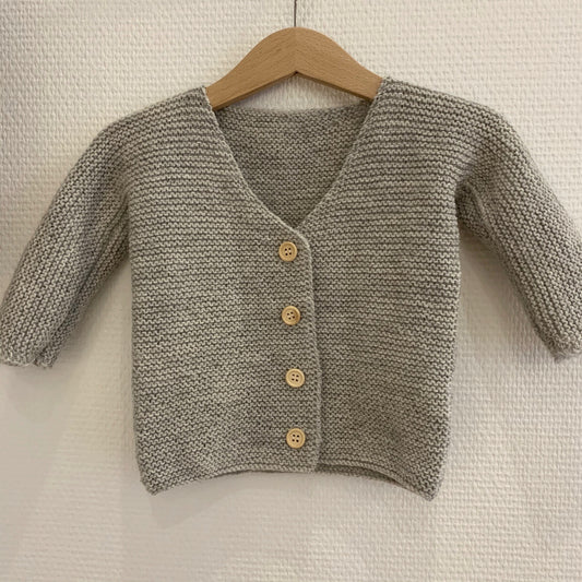 Borch Baby cardigan lige udgave Opskrift