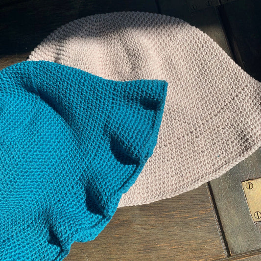 Hæklet bøllehat Opskrift