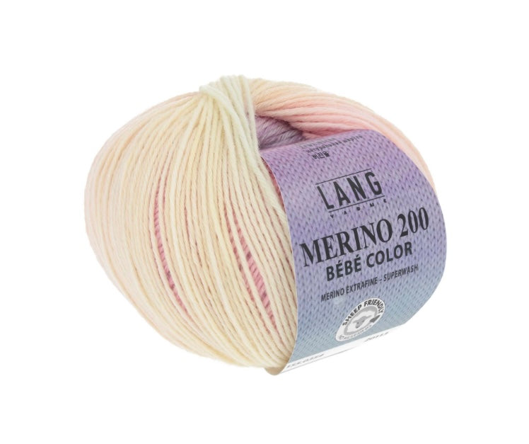 Lang Yarns Merino 200 bebe color