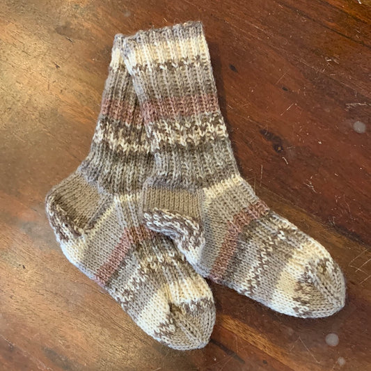 Tiny Toes i brun str. 3/4 år